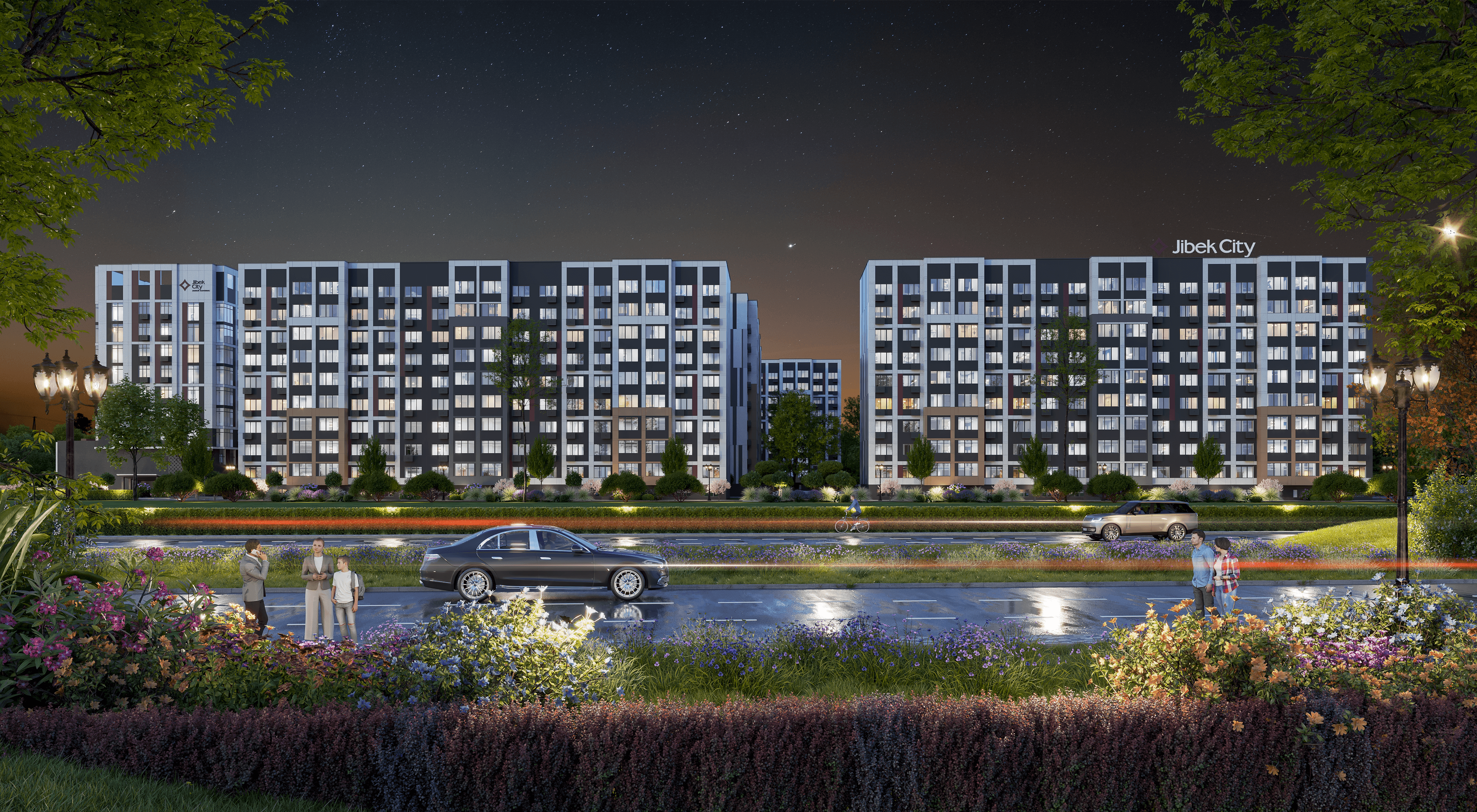 Флагманский дом Jibek City